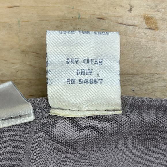 Express Tricot Womens Size L Pants Straight Leg Flowy Pull On Stretch Grey - Picture 10 of 11